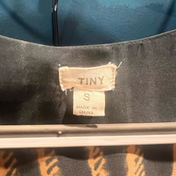 Anthropologie Tiny Mid Dress Navy and Blue Boxy - Picture 4 of 4